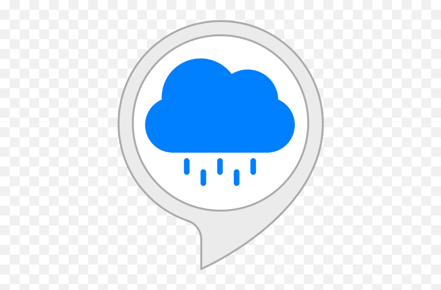 Amazoncom Relaxing Rain Sounds Alexa Skills - Language Png,Storm Icon Blue Rain