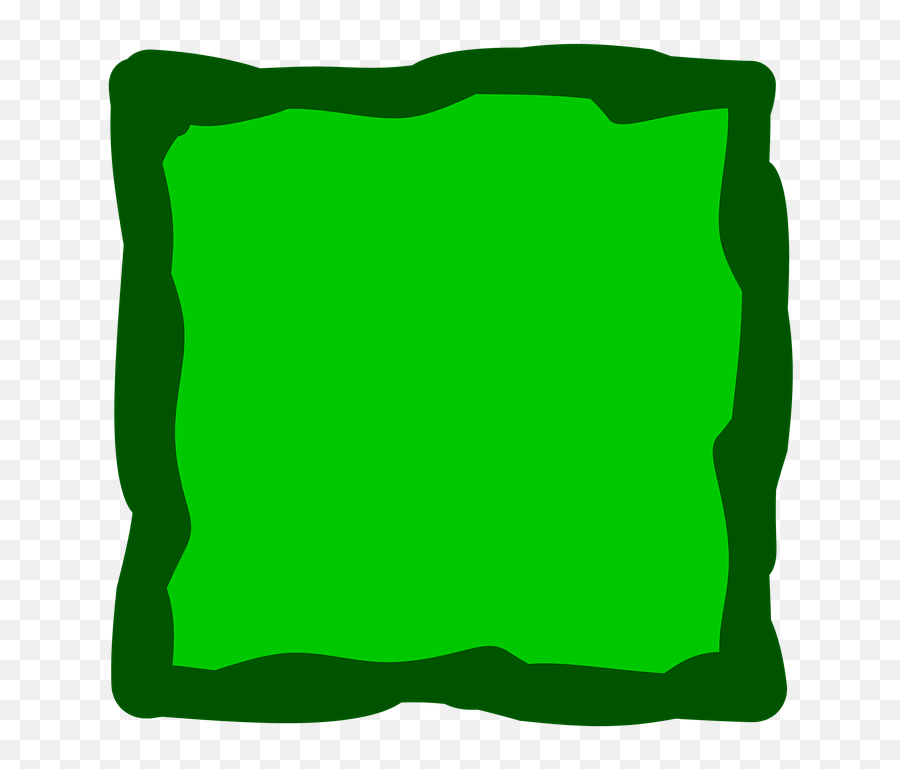 Green Frame Album - Clip Art Png,Square Border Png