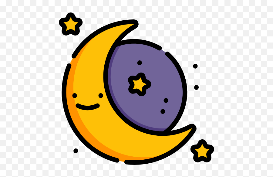 Moon Free Vector Icons Designed By Freepik Cute Easy - Dot Png,Discord Moon Icon