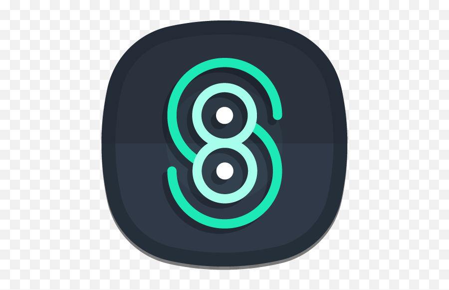 Nightmare Squircle Dark S8s9 Icon Pack Apk Download For - Dot Png,Zooper Widget App Icon