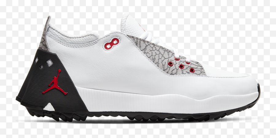 Jordan Adg 2 Menu0027s Golf Shoe - Whitered Nike Golf Shoes Air Jordan Adg White Png,Footjoy Icon Golf Shoes Closeouts