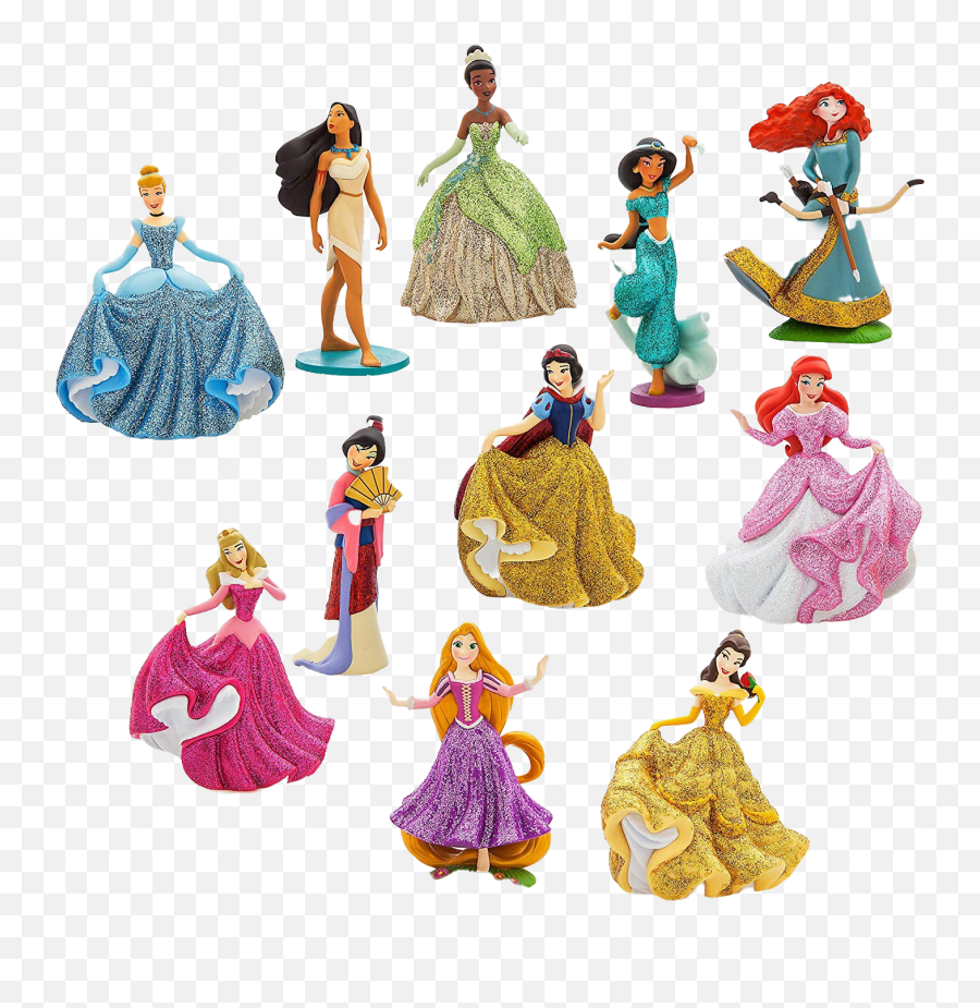 Disney Princess Png Hd - Disney Princess Figure Set,Disney Princess Png