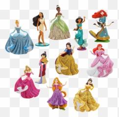 Disney Princess Png Hd - Figure Set