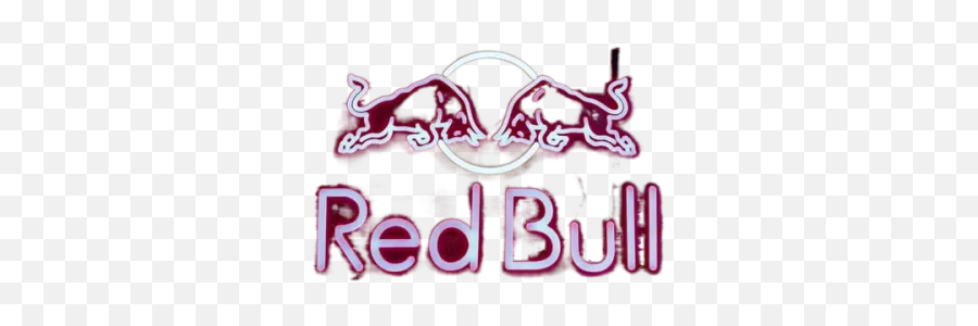 Red Bull Logo Neon Signage Turned - Language Png,Red Bull Icon