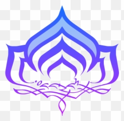 Ícone De Warframe No Estilo Gradient Line - Lotus Logo png