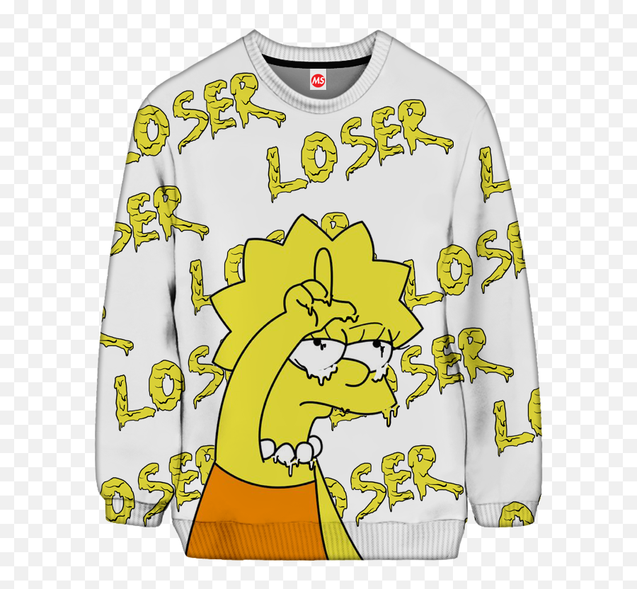 Sweatshirt Transparent Png - Cartoon,Loser Png