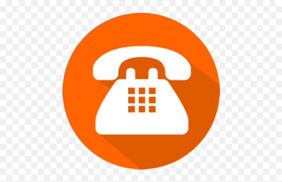 Roof Deck Png Orange Phone Icon