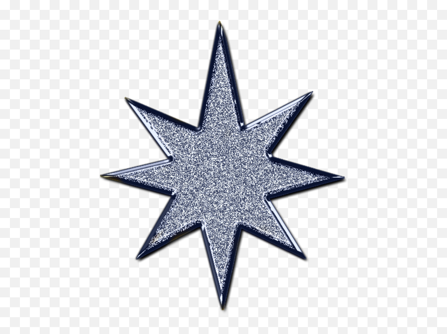 Star D Glitter Carcoal Free Images - Vector Sparkling Stars Png Vector,3d Star Png