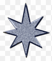 Star D Glitter Carcoal Free Images - Vector Sparkling Stars Png Vector,3d Star Png