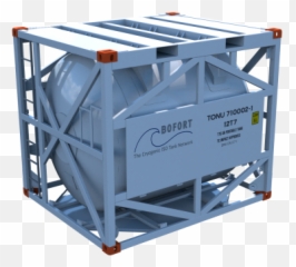 Rental Services Of 10 Ft Cryogenic Iso Tank Containers - Tank Container 10 Ft Png,Tank Transparent Background