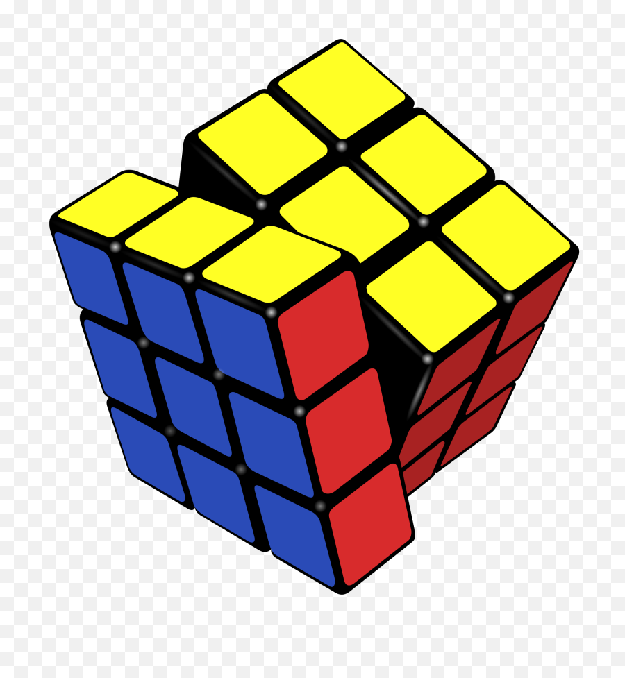 Rubiks Cube Png Transparent Images - Cube Transparent Background,Cube Transparent Background