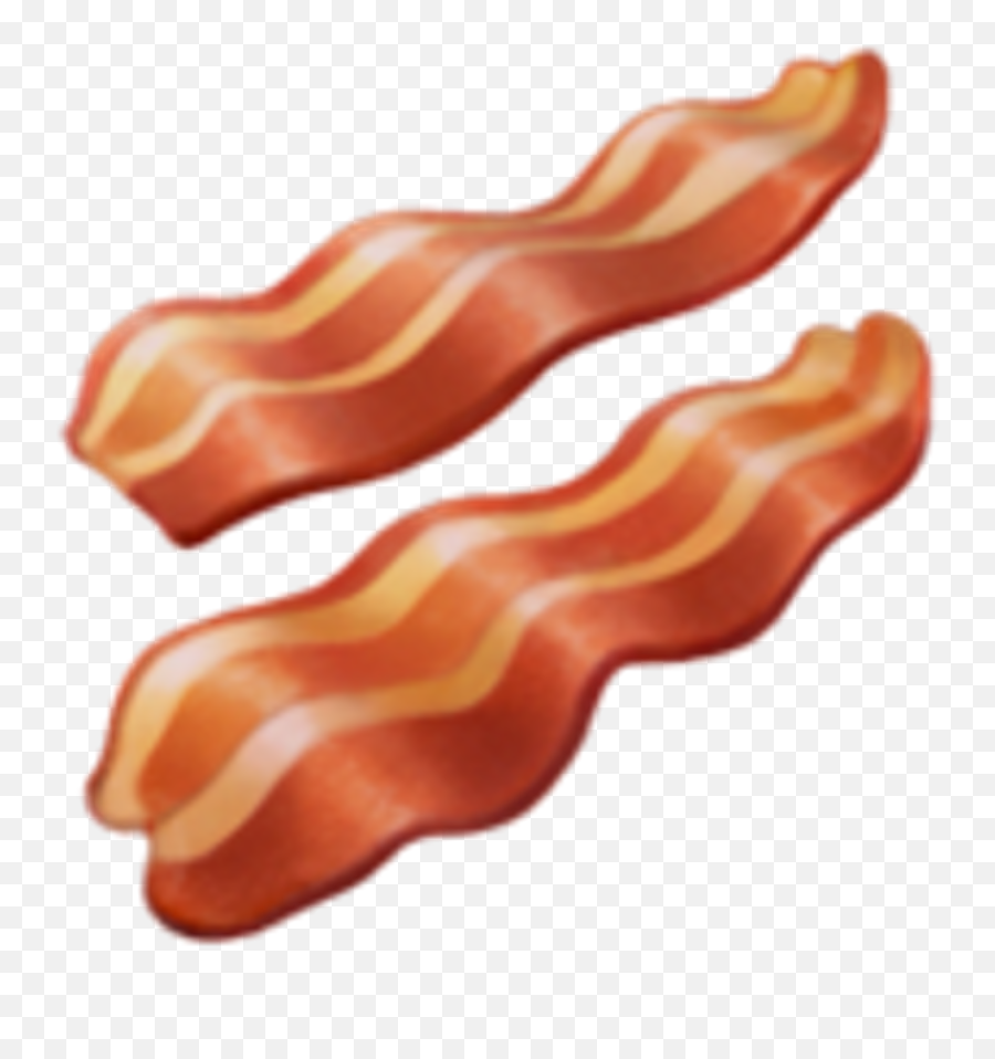 Hd Bacon Emoji Transparent Png Image - Bacon Emoji Png,Bacon Transparent Background