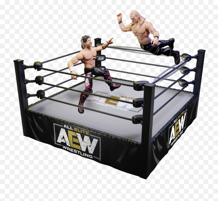 First Look - Aew Action Figures Ring Png,Wrestling Ring Png