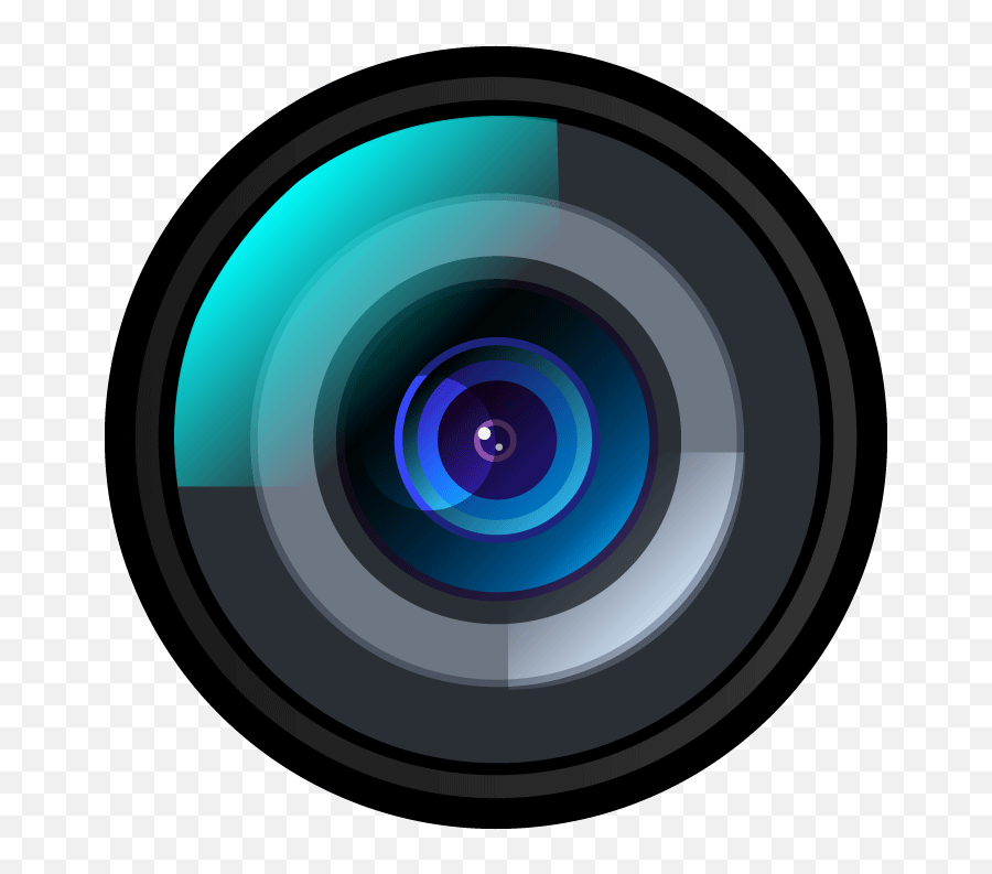 Download Lens Camera Black Circular Free Png Hd Hq - Camera Lens Png,Photo Camera Png