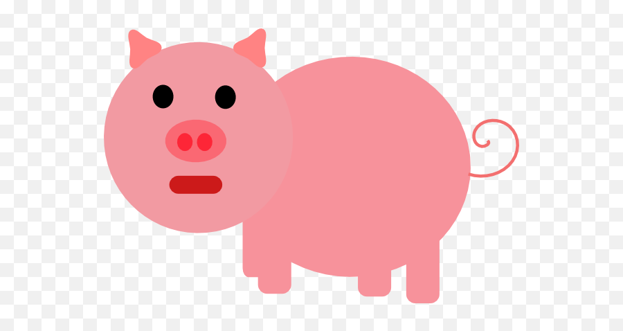 Free Transparent Pig Download Clip Art - Clipart Pig Pink Png,Pig Transparent