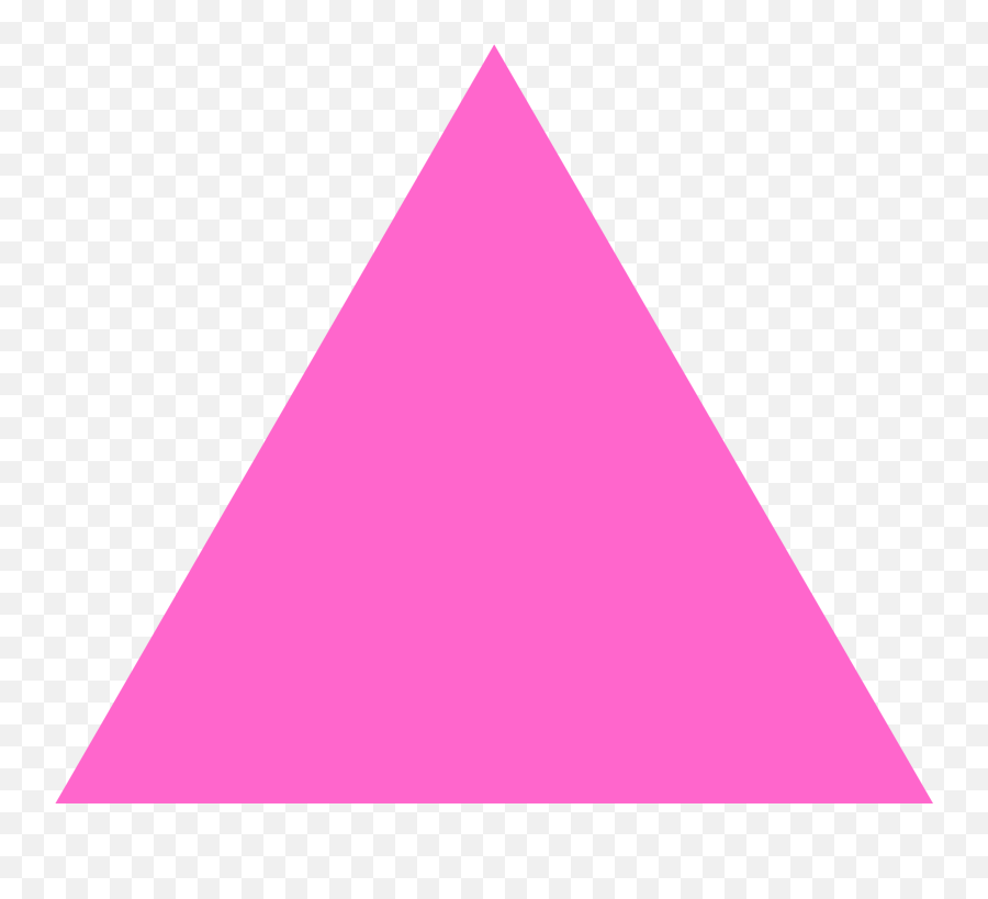 Pink Triangle Png 42403 - Free Icons And Png Backgrounds Pink Triangle Transparent,Triangle Png Transparent