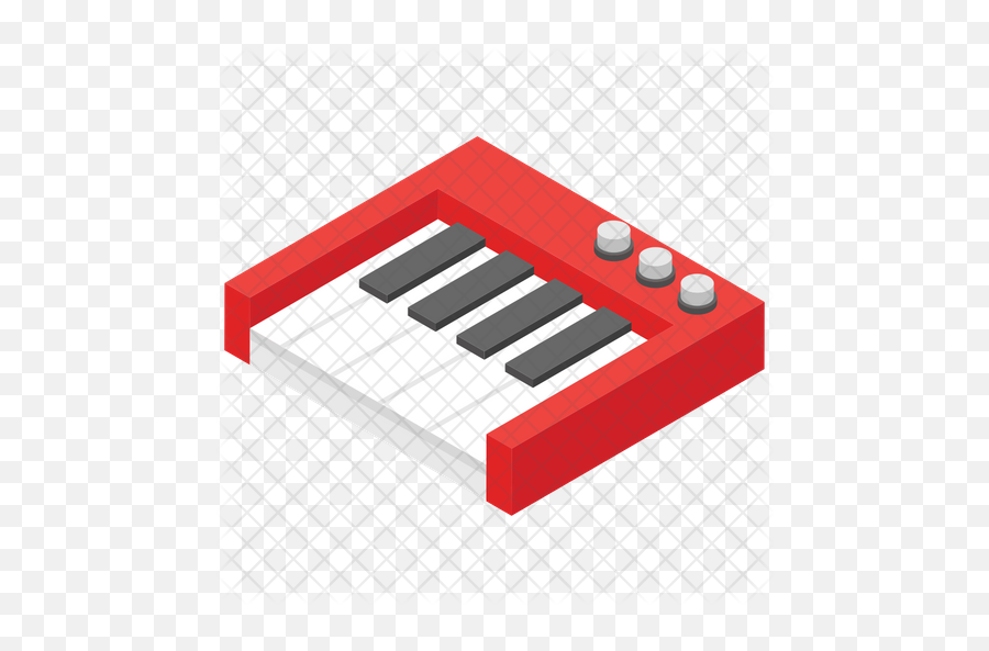 Piano Icon Of Isometric Style - Musical Keyboard Png,Music Keyboard Png