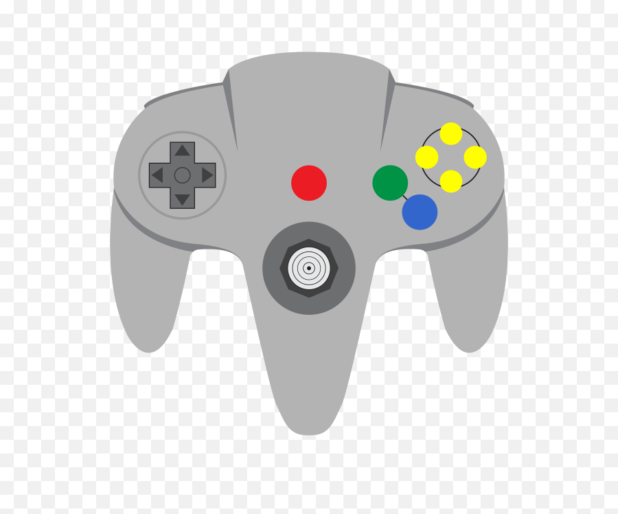 Hd Nintendo 64 Controller Png Graphic - Nintendo 64 Controller Clipart,Nintendo Controller Png