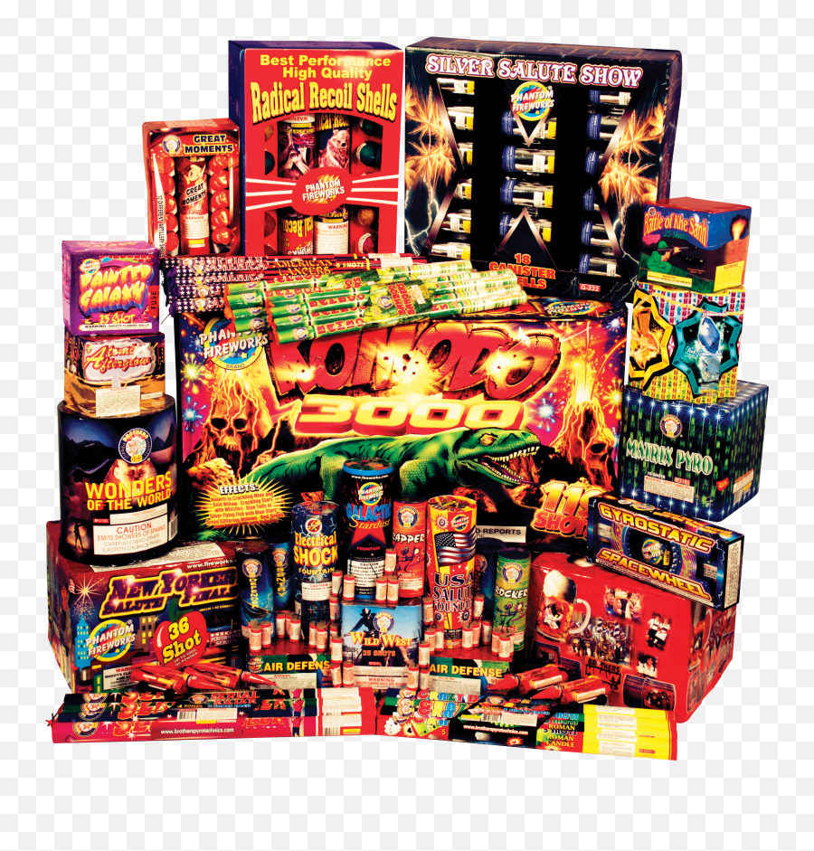 Firecrackers Png - Phantom Fireworks Assortments,Firecrackers Png