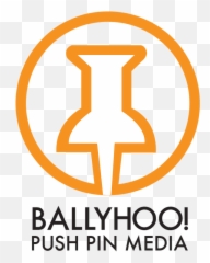 Ballyhoo Push Pin Media - Poster and Flyer Distribution Company png