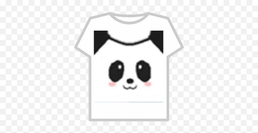 Roupa De Panda Em Png - Camisa De Panda Roblox,Roblox Png - free  transparent png images 