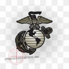 Download Usmc 8 Sticker - Black And White Png,Usmc Png