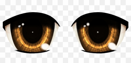 Download Anime Eyes Png - Brown