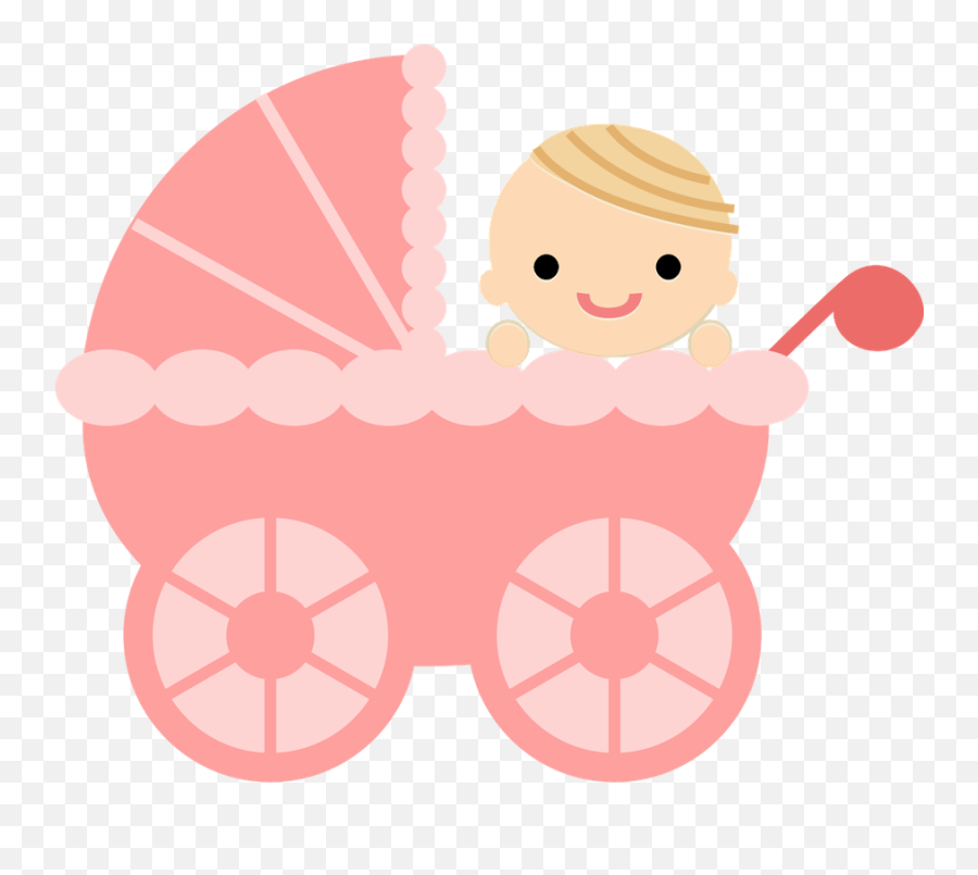 Pink Baby Stuff Clipart - Baby Crib Clipart Png,Stuff Png