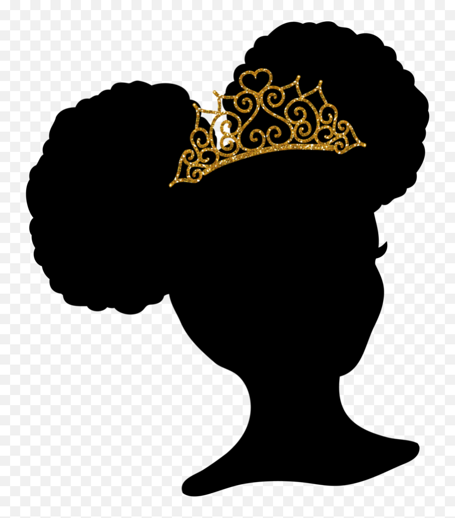 Afro black png girl 