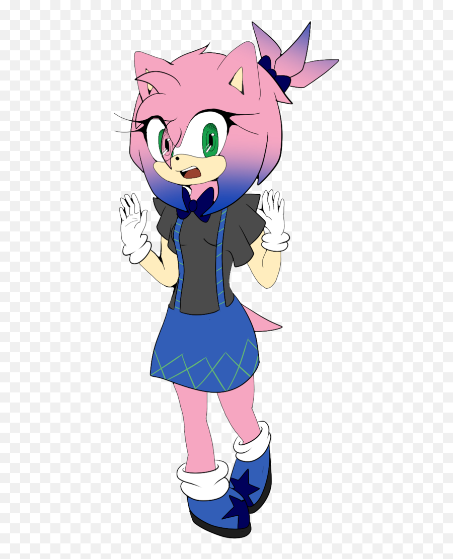 Grandfather Clipart Daughter - Amy Rose Kid Transparent Amy Rose Daughter Png,Amy Rose Png