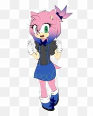 Grandfather Clipart Daughter - Amy Rose Kid Transparent png