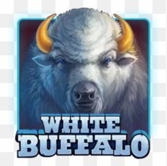 White Buffalo - Riversweeps Platinium White Buffalo Graphic Design Png,Buffalo Png