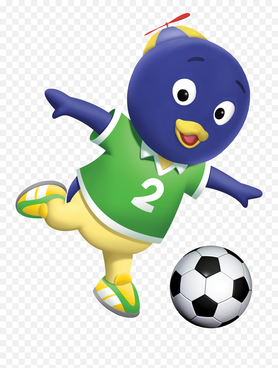 Download The Backyardigans Pablo Soccer Fútbol Nickelodeon - Pablo Backyardigans Playing Soccer Png,Soccer Png