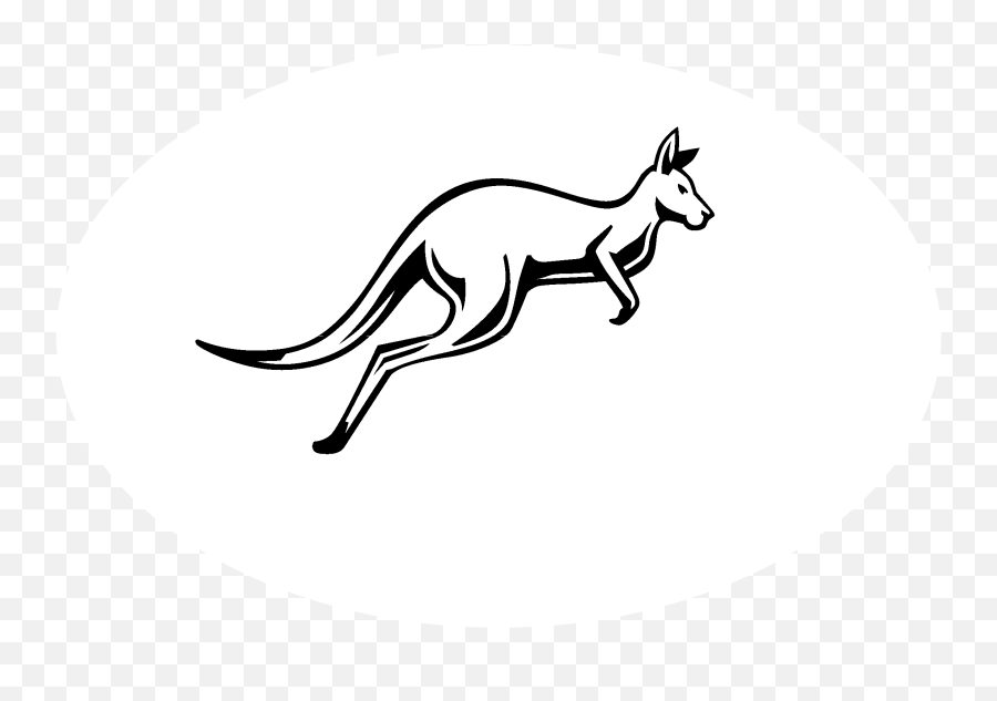 Black And White Kangaroo Logo - Logodix Black Kangaroo Logo Png,Kangaroo Logo