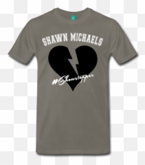 Shawn Michaels Heartstopper T - Shirt Shopify Campaign Png,Shawn Michaels Png