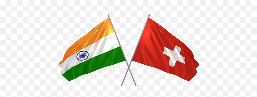 Download India - Swiss Ireland With India Flag Png Image Pakistan And Indian Flag Png,Ireland Flag Png