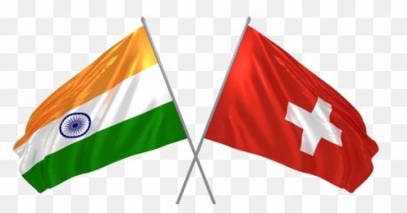 Download India - Swiss Ireland With India Flag Png Image Pakistan And Indian Flag Png,Ireland Flag Png