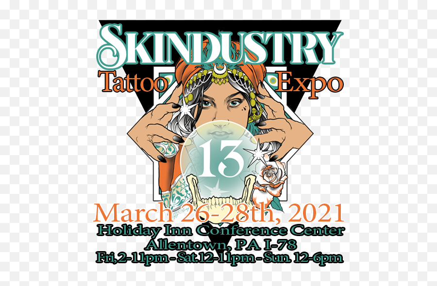 Skindustry Tattoo Expo - Hair Design Png,Venom Logo Tattoo