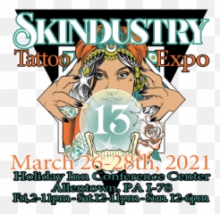 Skindustry Tattoo Expo - Hair Design Png,Venom Logo Tattoo