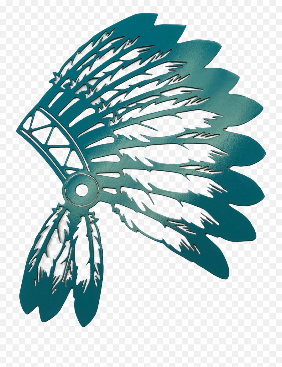 Head Wall Decor - Transparent Indian Headdress Clipart Png,Indian Headdress Png