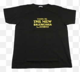 Balenciaga Logo Png Transparent Images - Short Sleeve