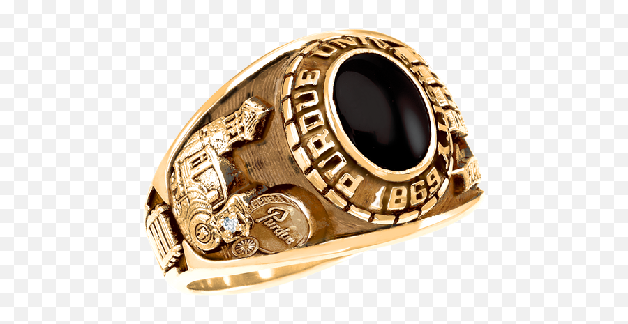 Womens Purdue Alumni Class Ring - Solid Png,Purdue Train Logo