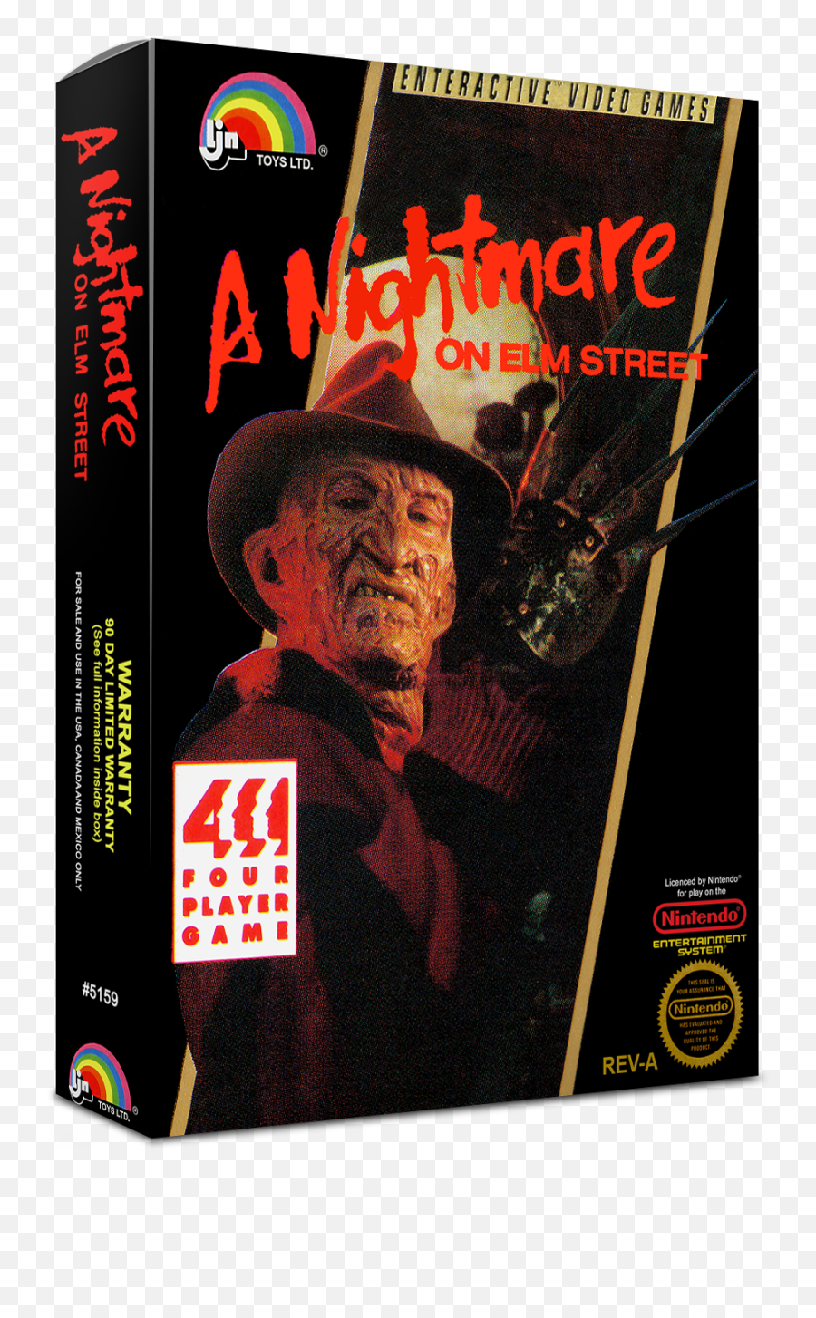 A Nightmare - Launchbox Games Database Nightmare On Elm Street Nes Png,Nightmare On Elm Street Logo