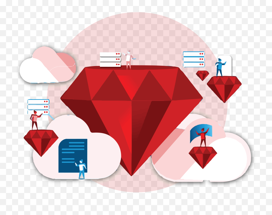 Ruby - Success Sensation Art Png,Ruby On Rails Logo