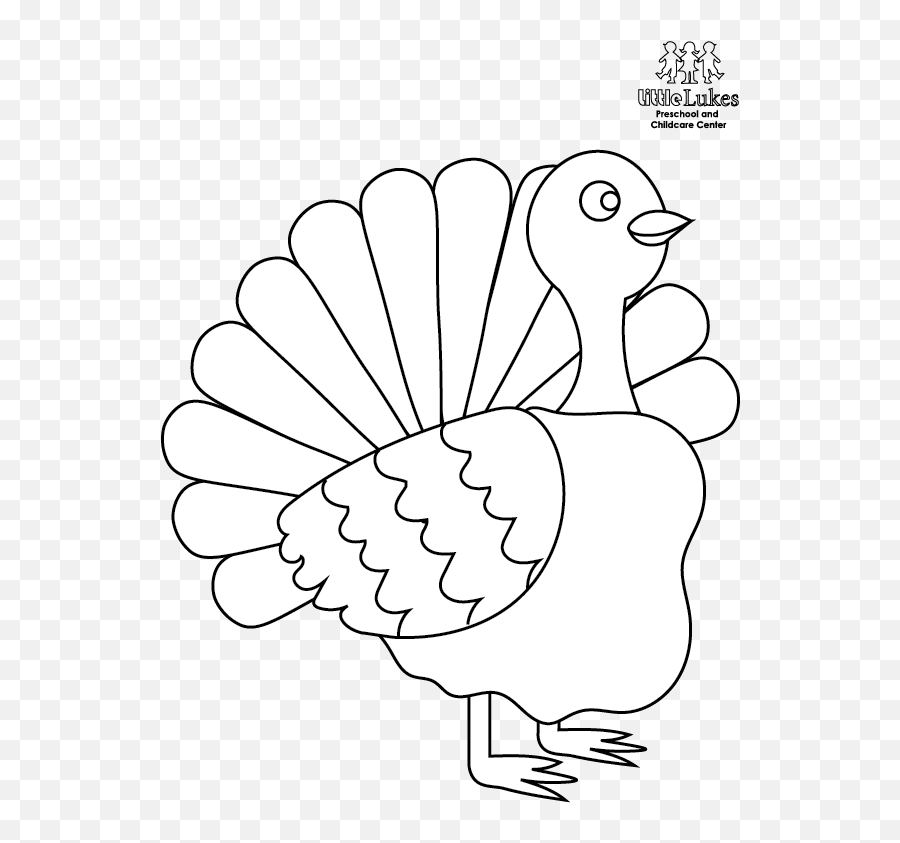 Free Thanksgiving Coloring Pages Little Lukes Preschool Png