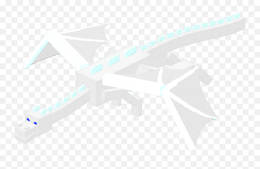 Minecraft White Ender Dragon Png Image - Minecraft White Ender Dragon,Ender Dragon Png