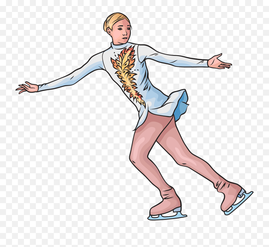 Woman Figure Skater Clipart Free Download Transparent Png - Figure Skater Clipart,Skater Png