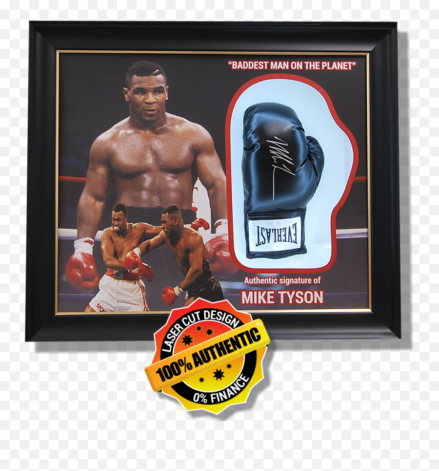 Box Framed Glove - Mike Tyson Png,Mike Tyson Png