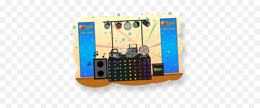 Amazing Kids Disco Party Froggle Parties - Illustration Png,Party Transparent