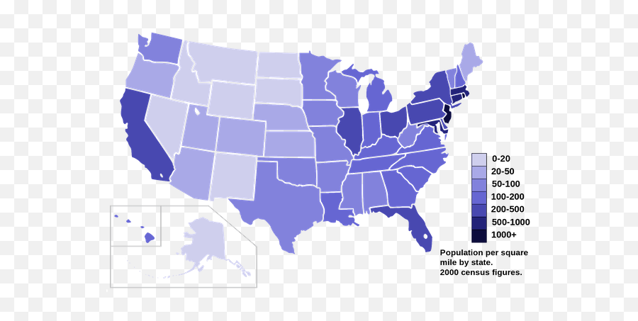 Web Mapping With Free Software Tools - Population Density Choropleth Map Usa Png,Waze Icon Legend